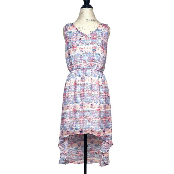 Umgee Dresses & Skirts - Umgee | Women | Pastel Abstract High Low Breezy Summer Shift Dress | Size Large